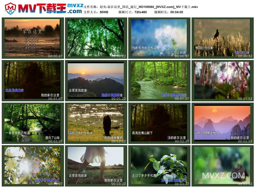 赵央-家在这里_国语_流行_MD105060